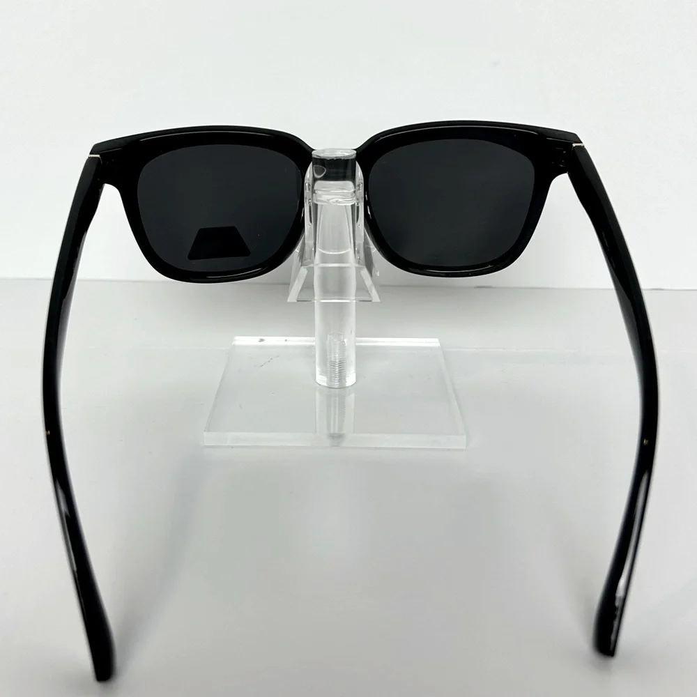 Sunglasses Women's Black Oversized Polarized Square Shades NEW